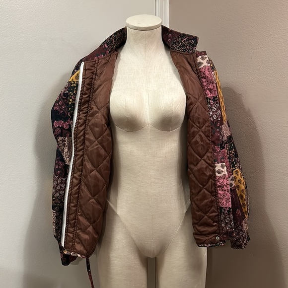 CIDER Ever Changing Patchy Quilted Jacket size XS - Picture 8 of 16